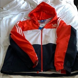 Multi Colored windbreaker